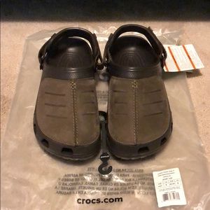 Brand new Mens Crocs Yukon Mesa clog, size 9
